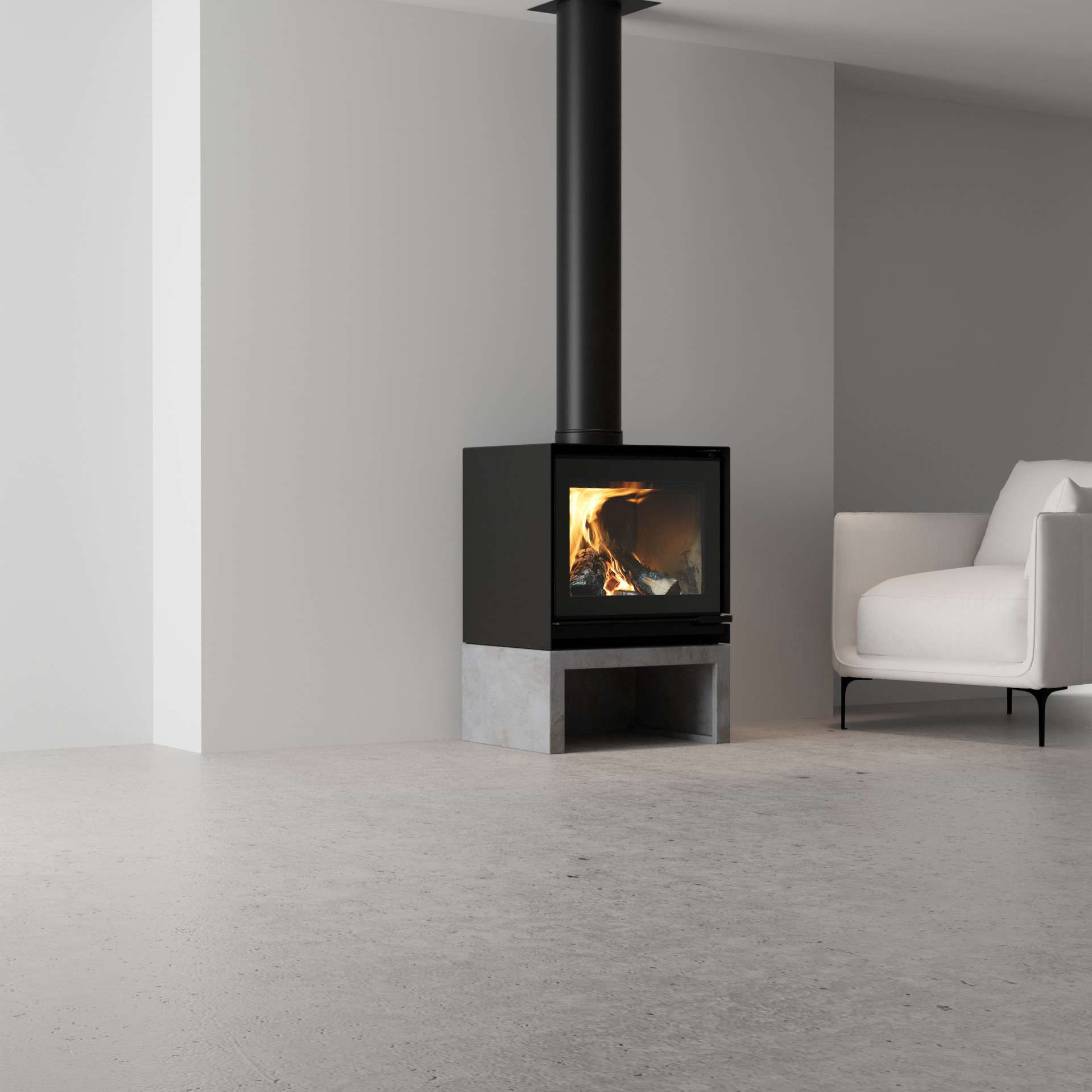 Escea 650w Plinth