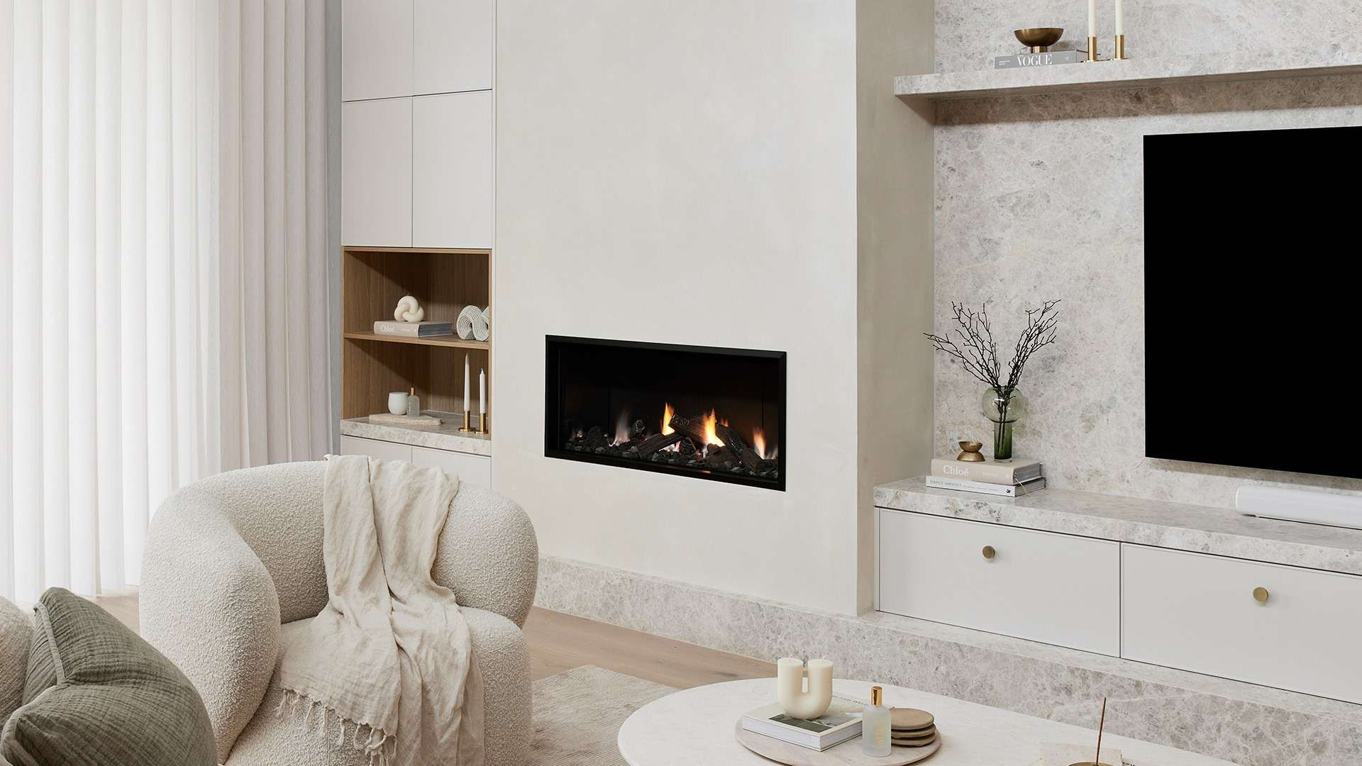 Design Duo Alisa Fireplace DS Fireplace