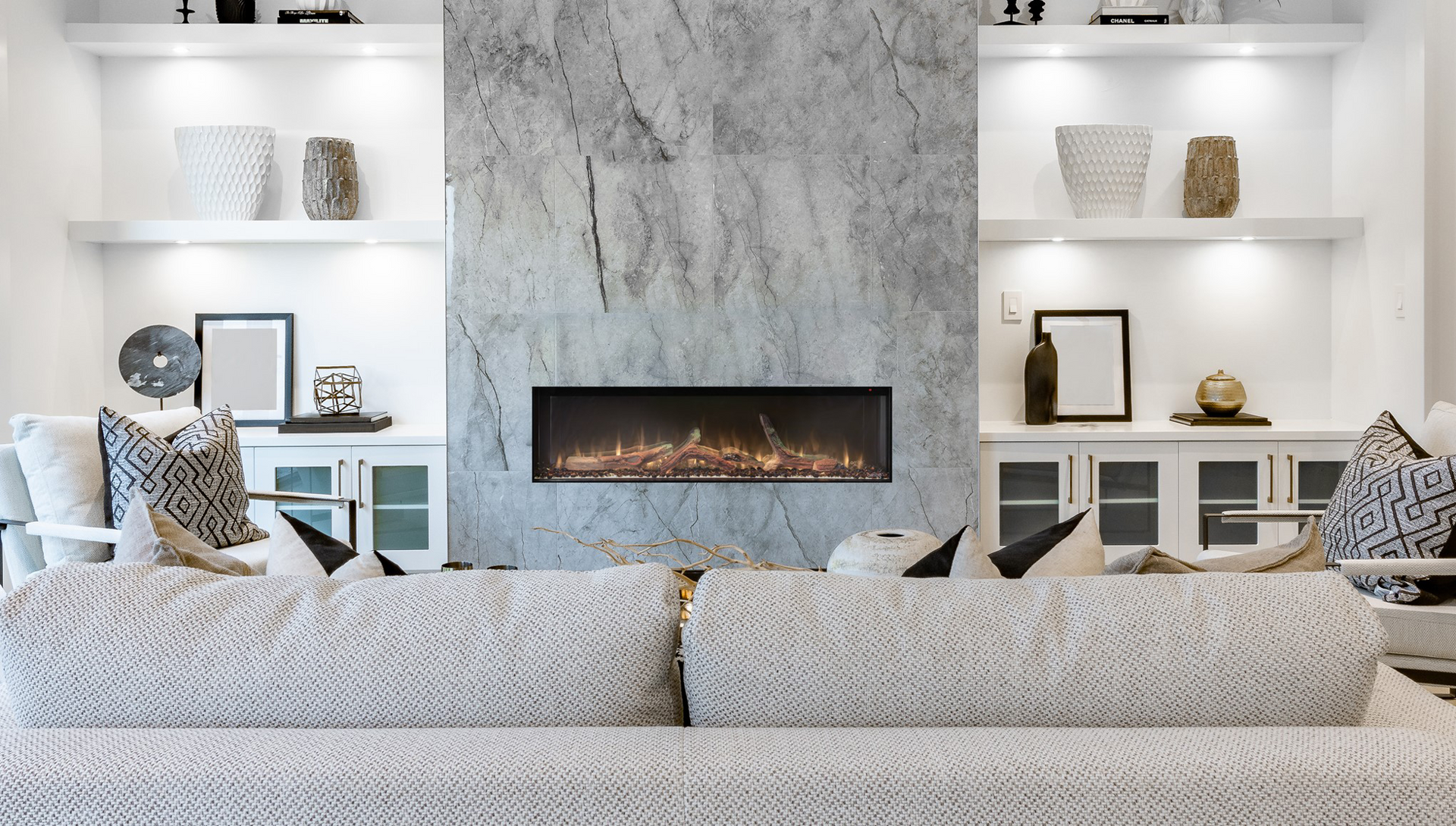 Ambe Linear50 Deep Electric Fireplace