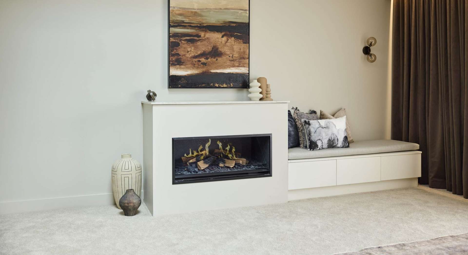 Escea LE1000 Holographic Electric Fireplace