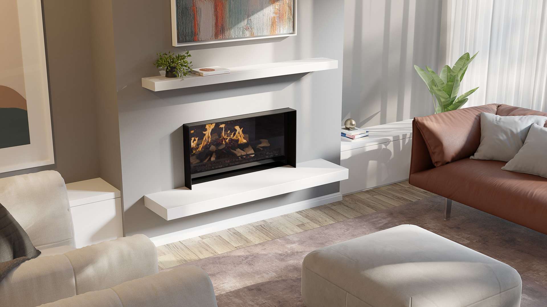 Escea LE1000 Electric Fireplace