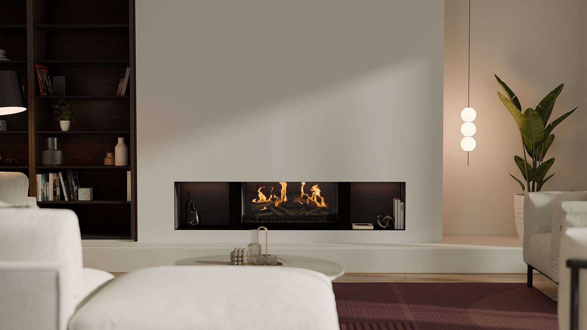 Escea LE800 Electric Fireplace Hero Image