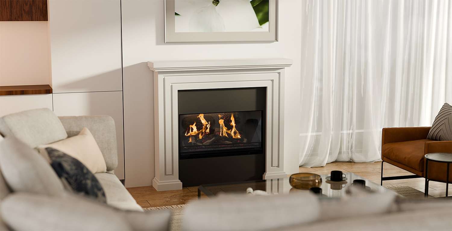 Escea LE800 Holographic Electric Fireplace