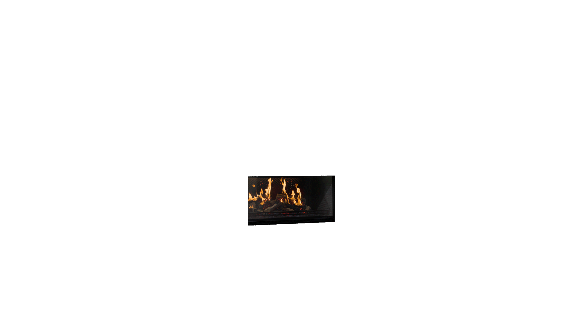 Escea LFS800 Holographic Electric Fireplace animated