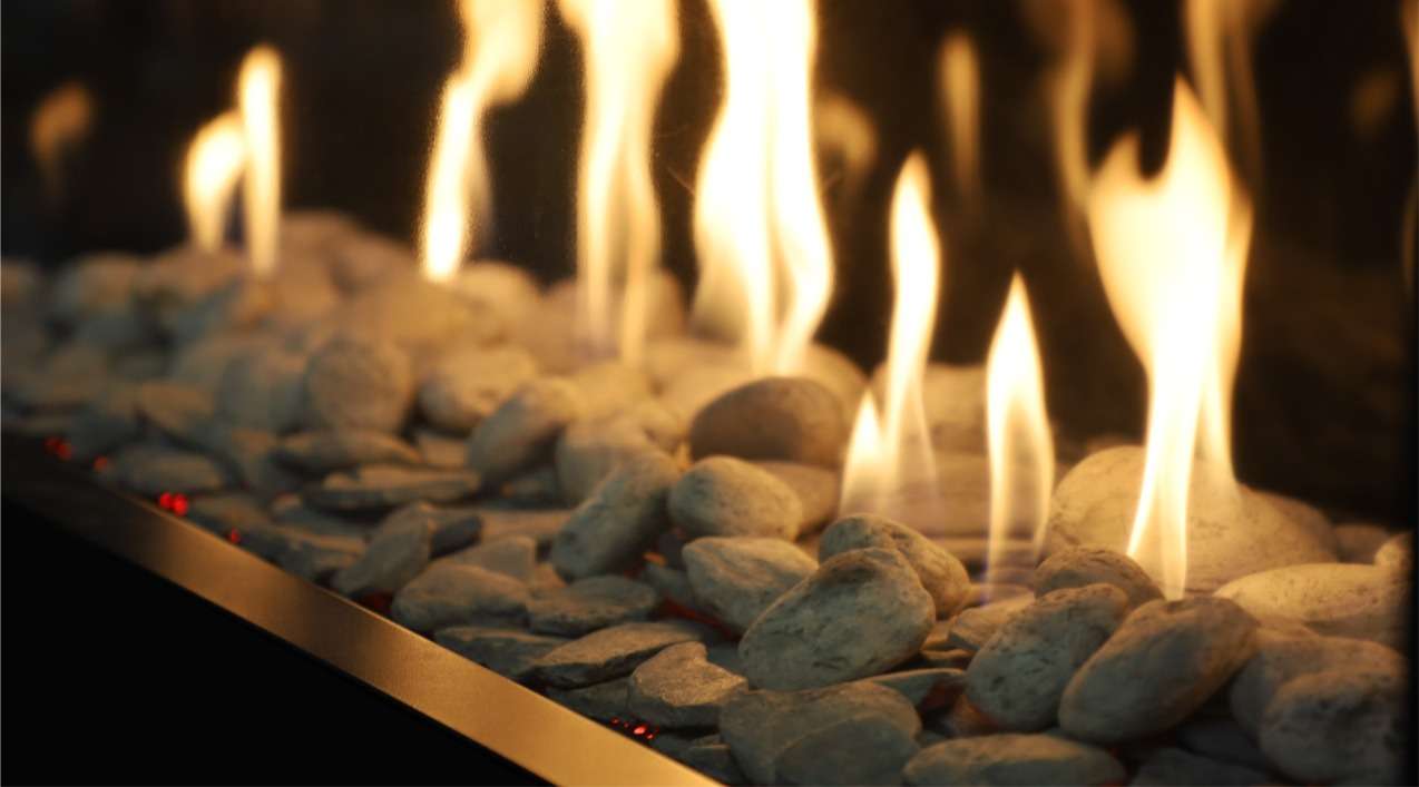 MODE KS1460 Corner and Peninsula Gas Fireplace INSPIRED BY NATURE feature