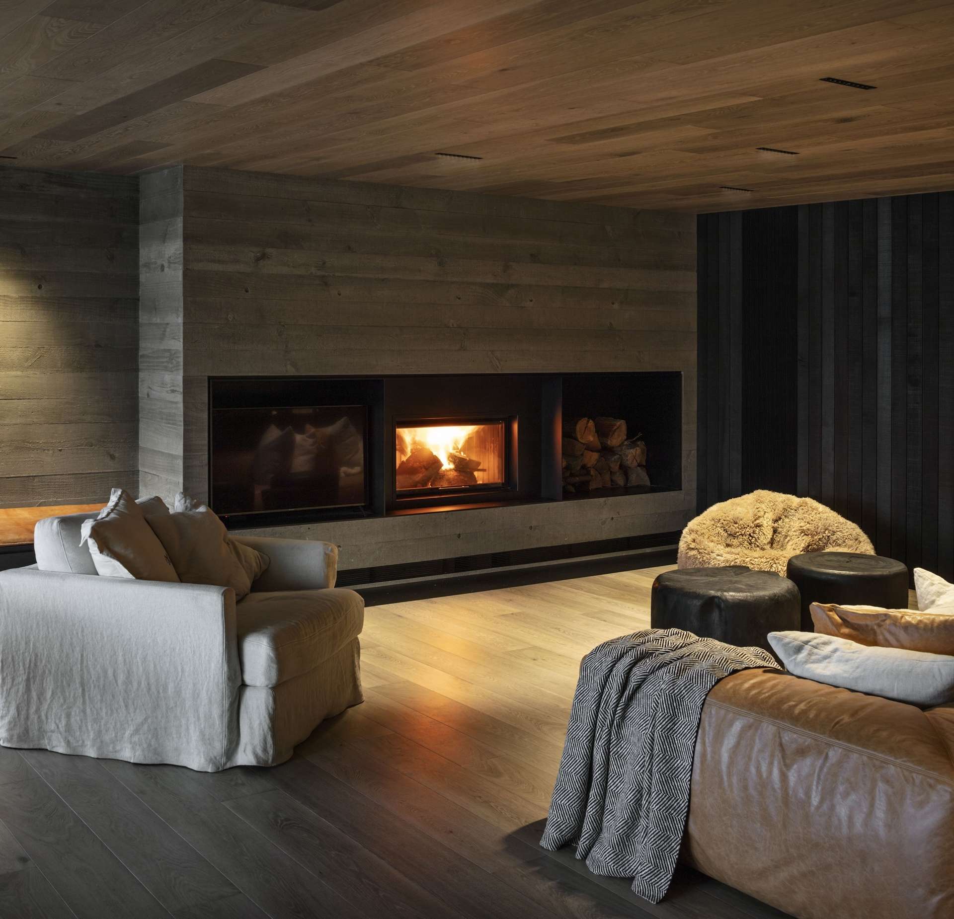 spartherm large wood fireplace