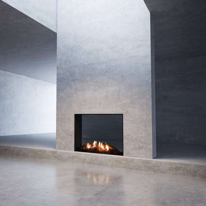 Mode Tall Double Sided I Stoke Fireplace Studio Nz Mode Tall Double Sided I Stoke, Double Sided Fireplace Nz