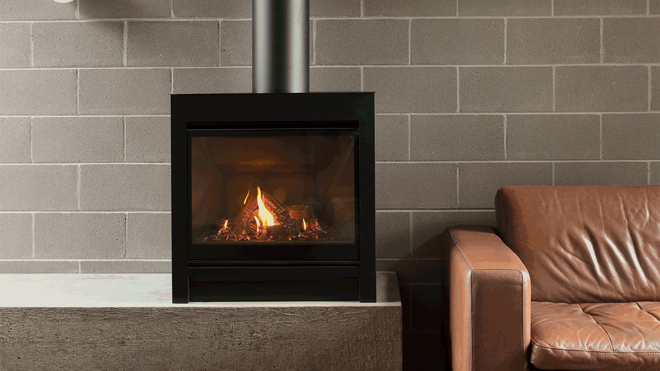 Escea DFS730 Freestanding Fire | Stoke Fireplace Studio